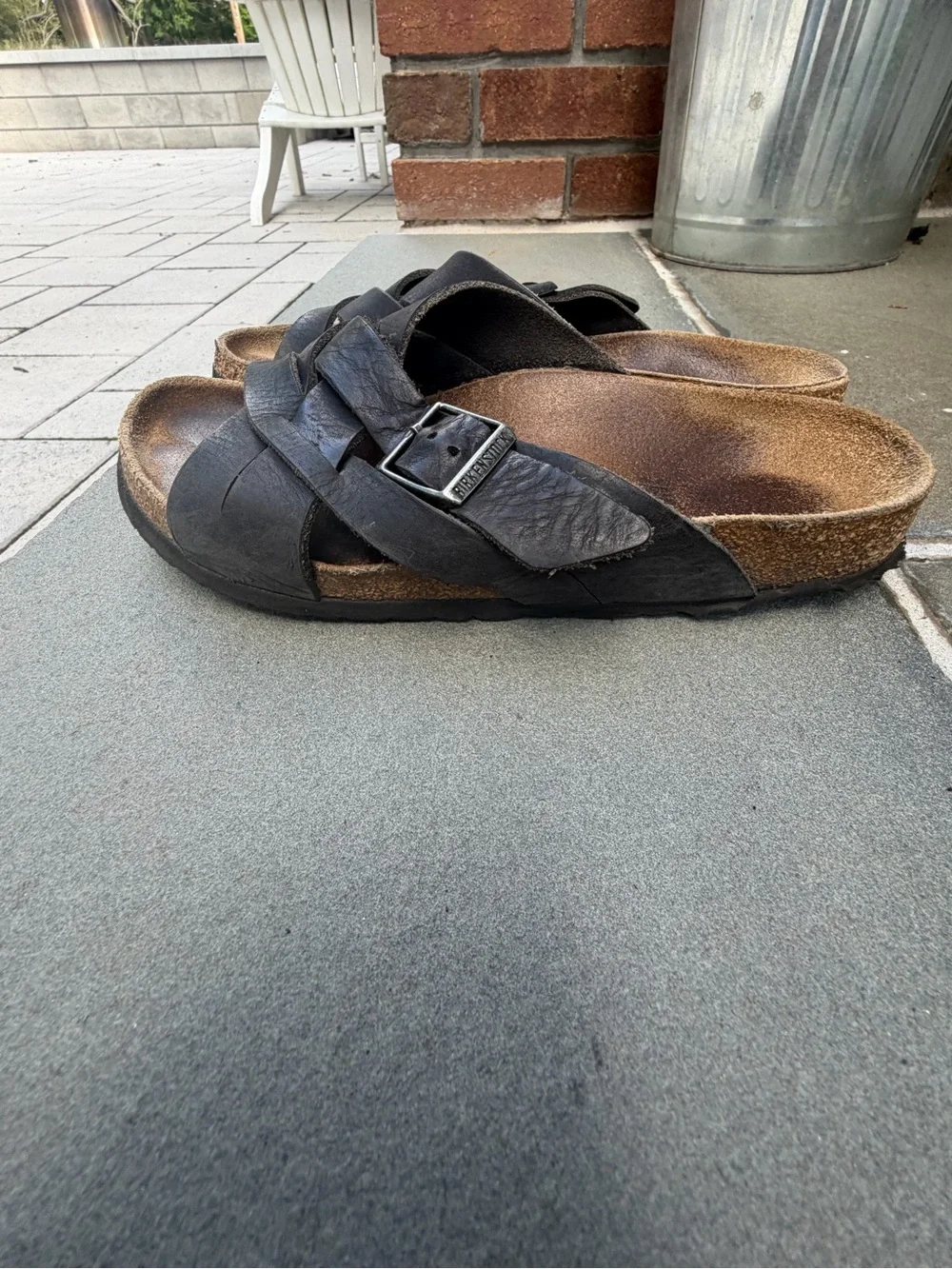 Birkenstock Lugano Soft Footbed size 40 black